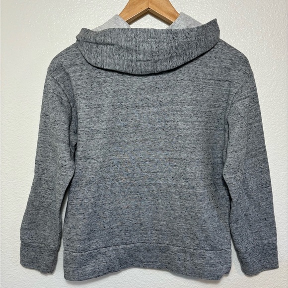 Old Navy Youth Hooded Pullover Sweater Size 10/12 Heather Gray | casual | school - Picture 4 of 4